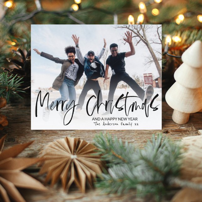 Lámina Fotografía de Callitografía de Navidad de Feliz de (Subido por el creador)