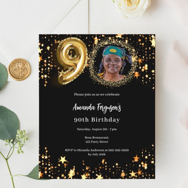 Lámina Fotografía de oro negro: 90 años de invitación (Subido por el creador)