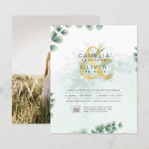 Lámina FOTOGRAFÍA DE Vegetación PRESUPUESTARIA Invitación