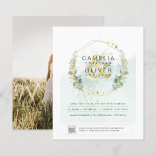 Lámina FOTOGRAFÍA DE Vegetación PRESUPUESTARIA Invitación