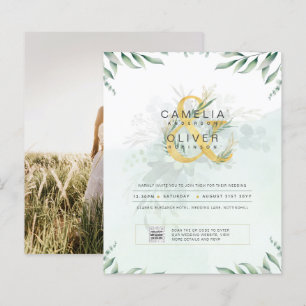 Lámina FOTOGRAFÍA DE Vegetación PRESUPUESTARIA Invitación