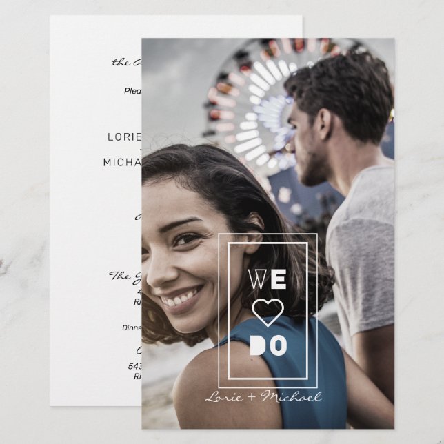 Lámina Fotografía moderna de bajo costo (Anverso / Reverso)