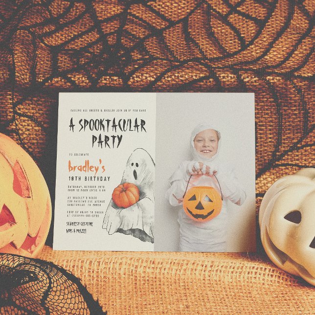 Lámina Fotomía fantasma de Halloween Spooktacular de pres (Subido por el creador)
