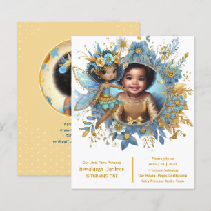 Lámina Fotos cumpleaños de la pequeña princesa africana d