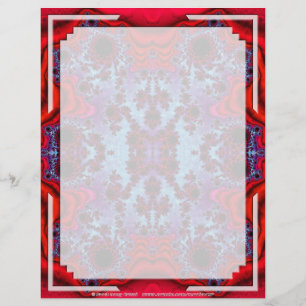 Lámina Fractal FS~12 Personalizado Letterhead 03 - 8,5" x