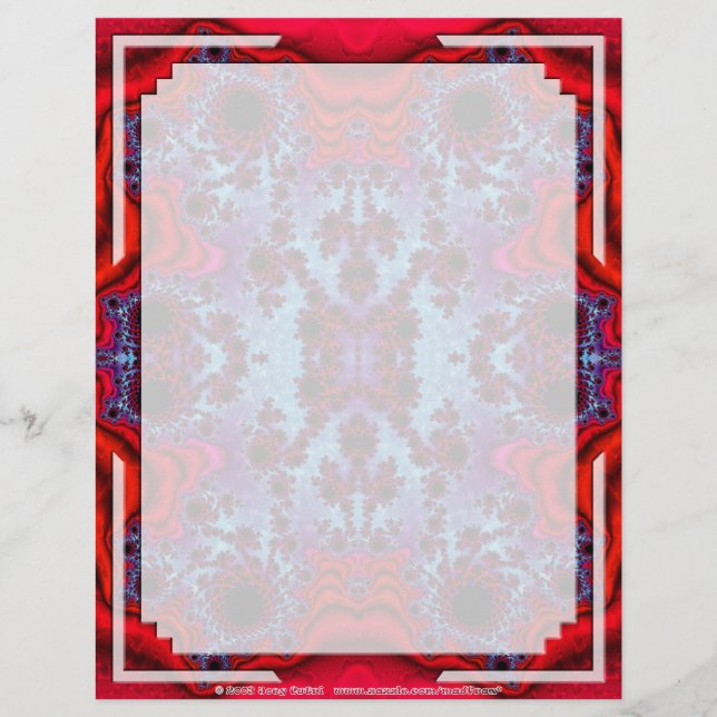 Lámina Fractal FS~12 Personalizado Letterhead 03 - 8,5" x (Anverso)