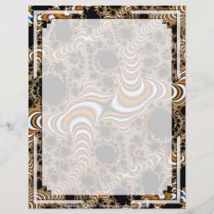 Lámina Fractal S~16 Personalizado Letterhead 03 - 8,5" x