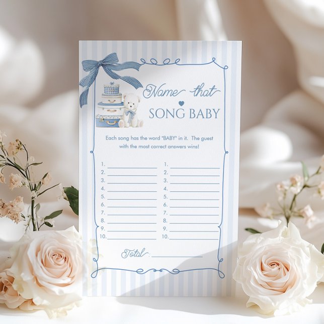 Lámina French Nursery Coquette Name That Song Baby game (Subido por el creador)