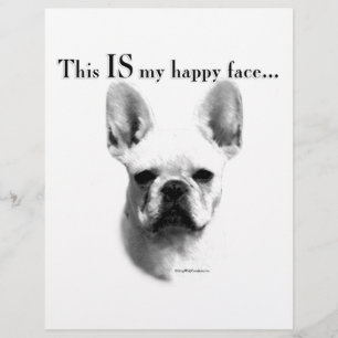 Lámina Frenchie Happy Face