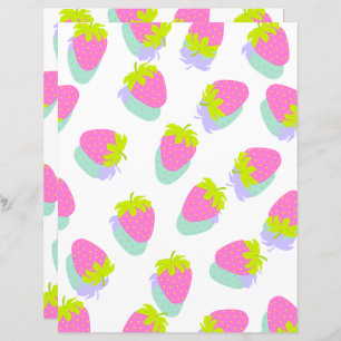 Lámina Fresa blanca