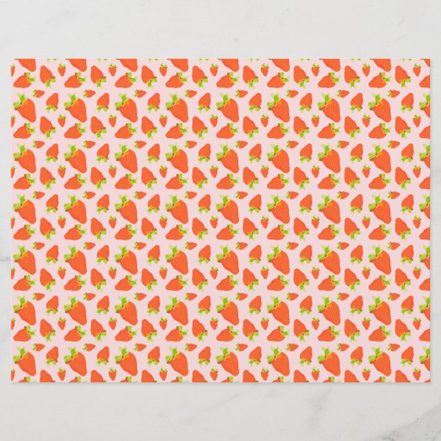 Lámina Fresa Leche (Anverso)