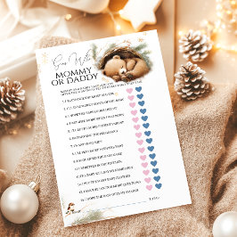 Lámina Frío fuera del juego de Baby Shower Woodland Bear 