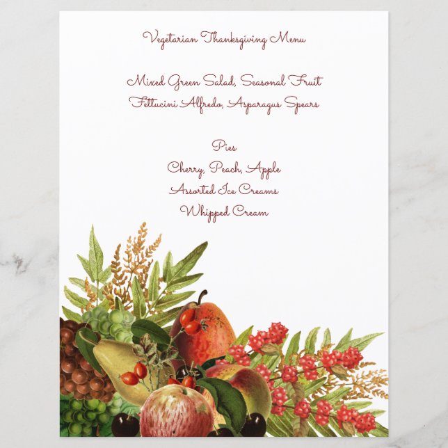 Lámina Frutas de cosecha en la estacionería (Anverso)