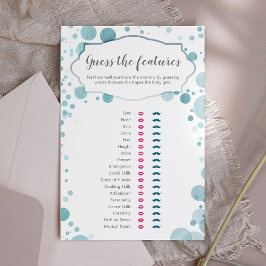 Lámina Función de identificación de juegos para niños peq