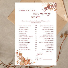 Lámina Fundido Calabaza Fox de Terracota Otoño Que Conoce