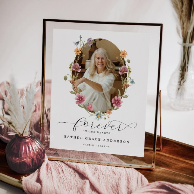 Lámina Funeral De Flor Silvestre Para Siempre En Nuestros (Subido por el creador)