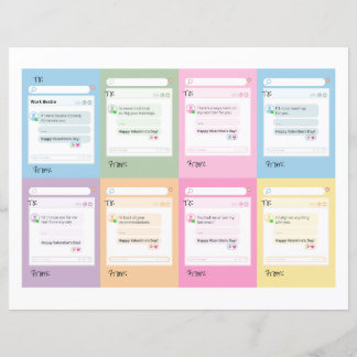 Lámina Funny Coworker Valentine, HR-Safe Corporate Humor