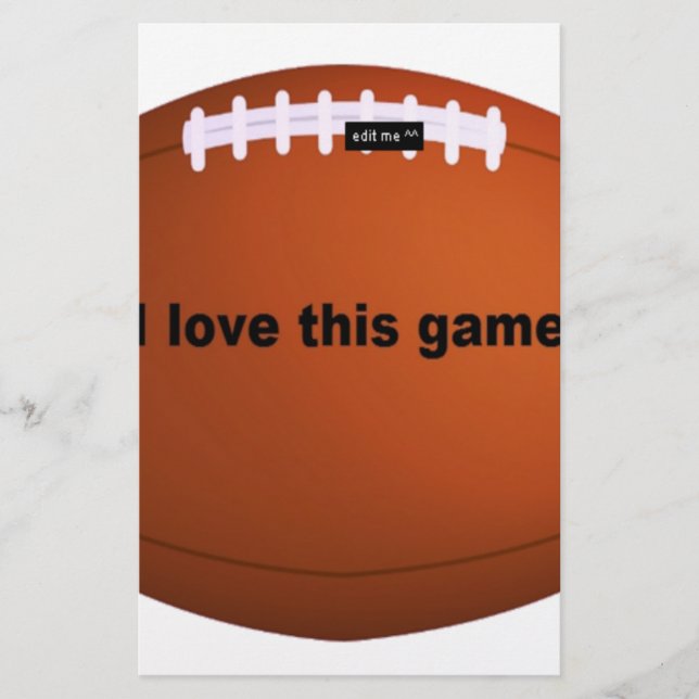 Lámina Fútbol americano (Anverso)