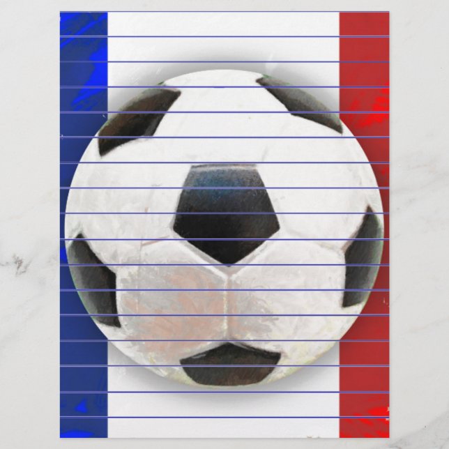 Lámina Fútbol francés (Anverso)