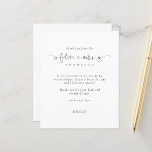 Lámina Futuro de presupuesto Sra. Ring Heart Bridal Showe
