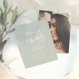 Lámina Futuro del presupuesto Sra. Sage Green Brunch & Bu