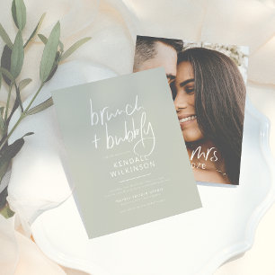 Lámina Futuro del presupuesto Sra. Sage Green Brunch & Bu