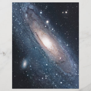 Lámina galaxia andrómeda vía láctea cosmos universo