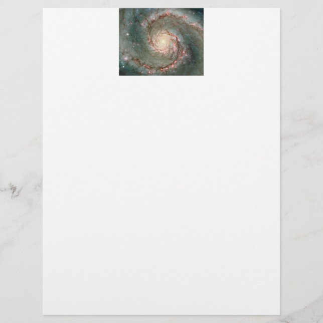 Lámina Galaxia con remolinos (Anverso)
