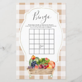 Lámina Ganadería cultivada localmente Juegos de Bingo de