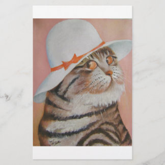 Lámina gato arrogante