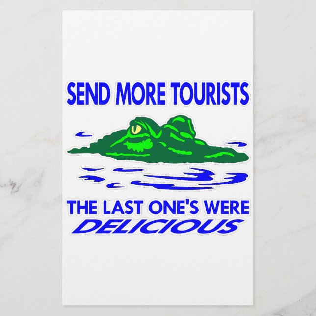 Lámina Gator envía más turistas (Anverso)