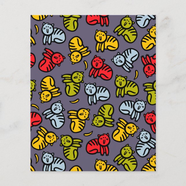 Lámina Gatos más bananas (Anverso)