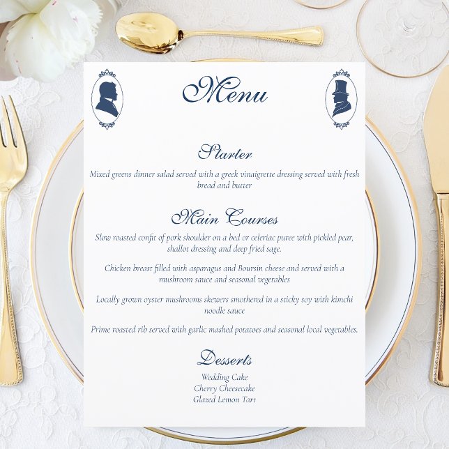 Lámina Gay Grooms Regency Blue Rosas (Subido por el creador)