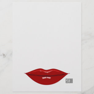 Lámina geisha - productos de papel