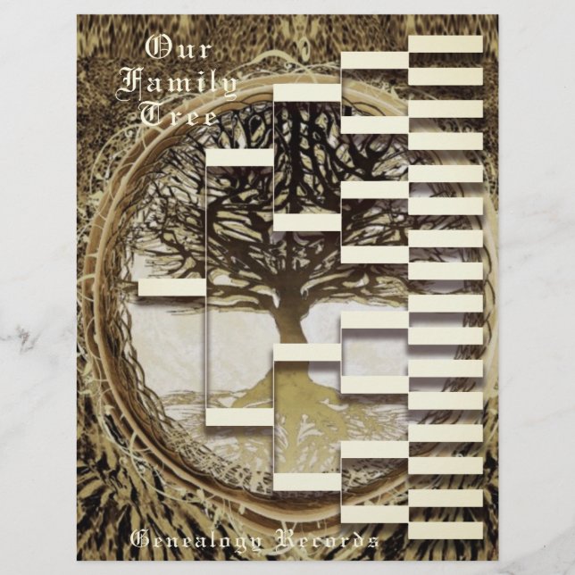 Lámina Genealogía pedigrí (Anverso)