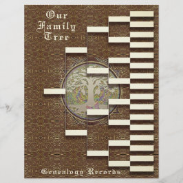 Lámina Genealogy Pedigree