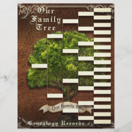 Lámina Genealogy Pedigree