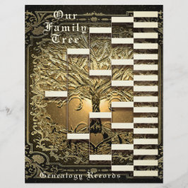 Lámina Genealogy Pedigree