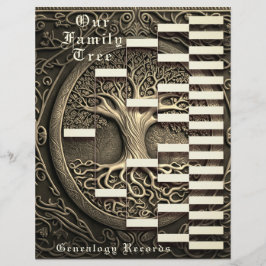 Lámina Genealogy Pedigree