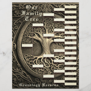 Lámina Genealogy Pedigree