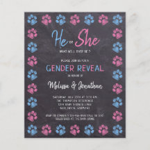 Género de presupuesto Revelar impresiones de la pi