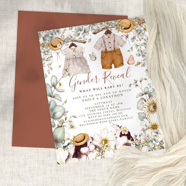 Lámina Género femenino de presupuesto revela invitación d (Subido por el creador)