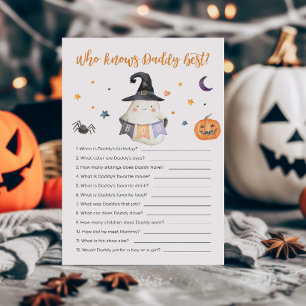 Lámina Ghost Little Boo que conoce a papi mejor juego