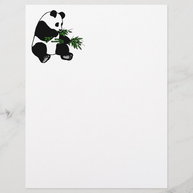 Lámina Giant Panda (Anverso)