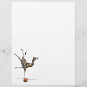 Lámina Giraffe de equilibrio