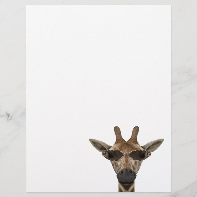 Lámina Giraffe Incognito (Anverso)