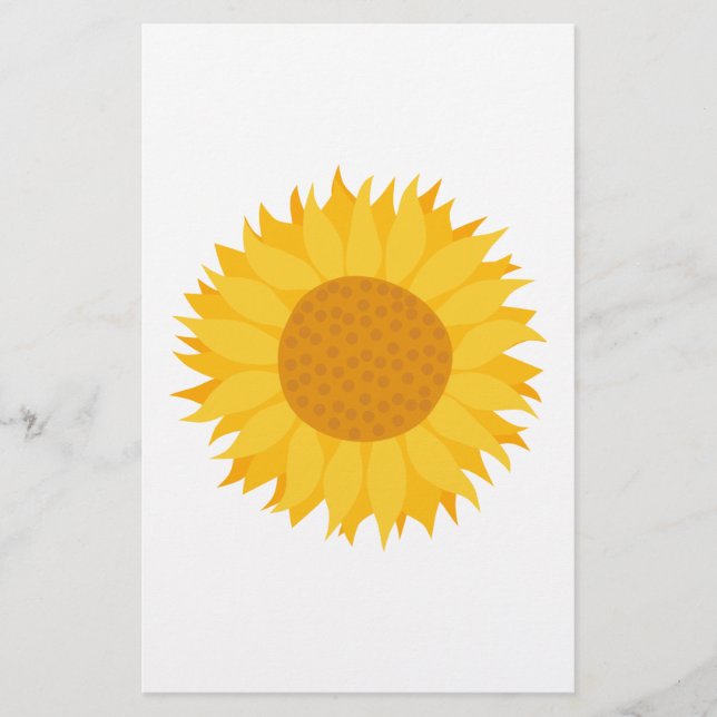 Lámina Girasol. (Anverso)