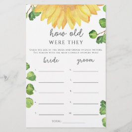 Lámina Giro acuarela ¿Qué edad tenían los juegos de novia