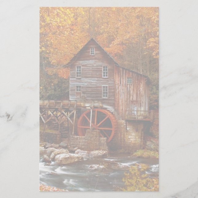 Lámina Glade Creek Grist Mill (Anverso)