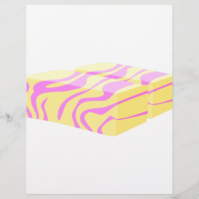 Lámina Glitch Alimentos mantequilla de mariposa (Anverso)